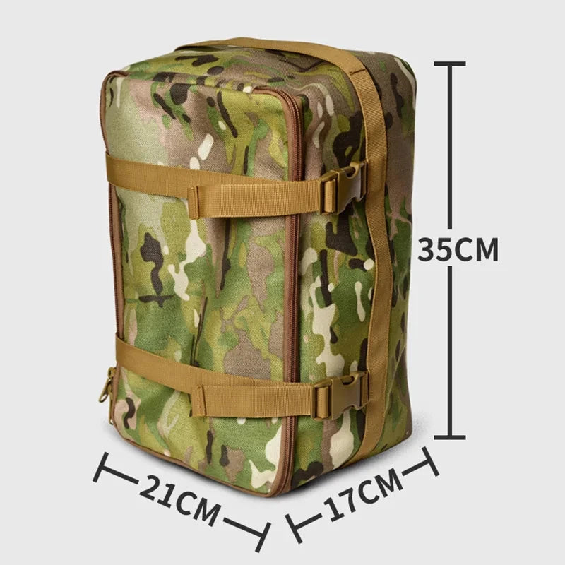 Tactical Shoes Storage Bag Hiking Cycling Handbag Outdoor Camping Picnic Bags Stove Carry Pack Portable Sorting Mounting Pouch