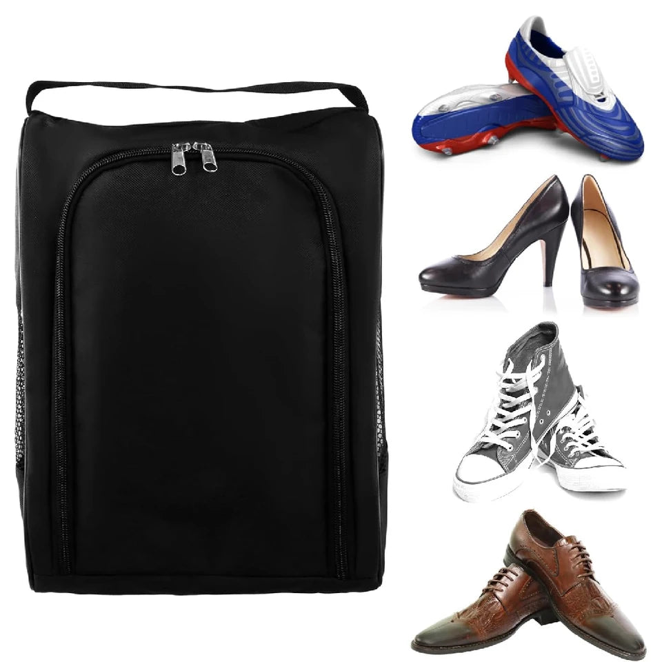 1PCS Sport Shoes Bag Golf Shoe Bag, Shoes Storage Organizer with Zipper Closuren for Outdoor, Sports, Golf, Travel, Gem