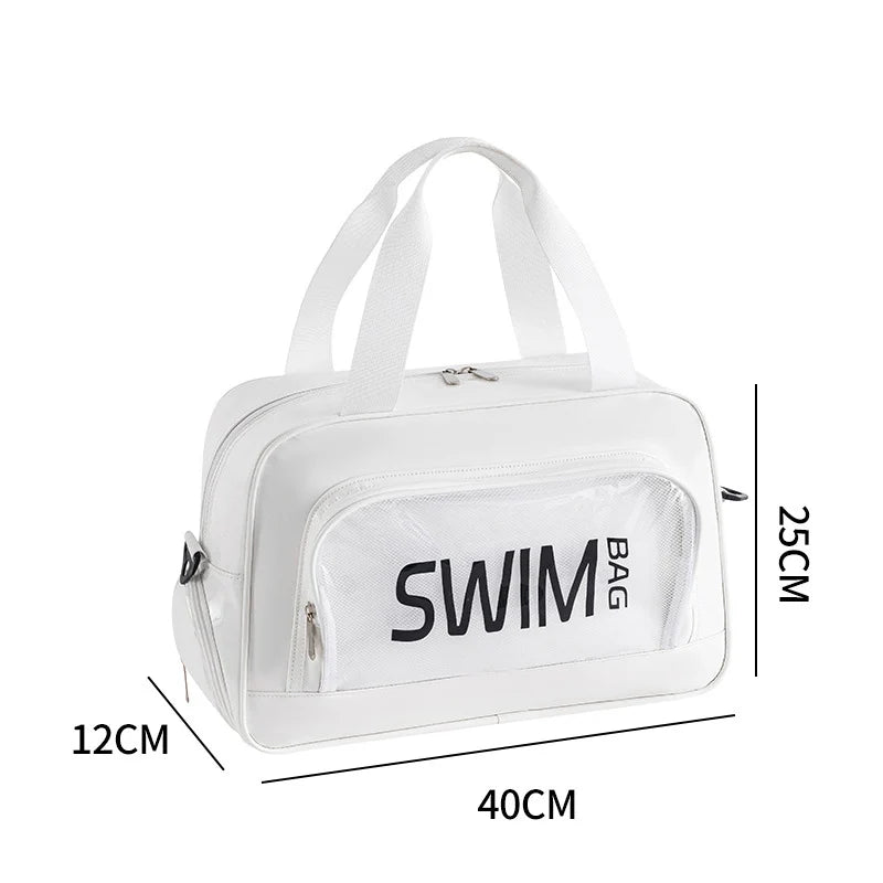 Swimming Climbing Beach Bag Shoes Pocket Outdoor Travel Trip Washing Communting Handbag Dry Wet Summer Clear Luggage Gym Bags