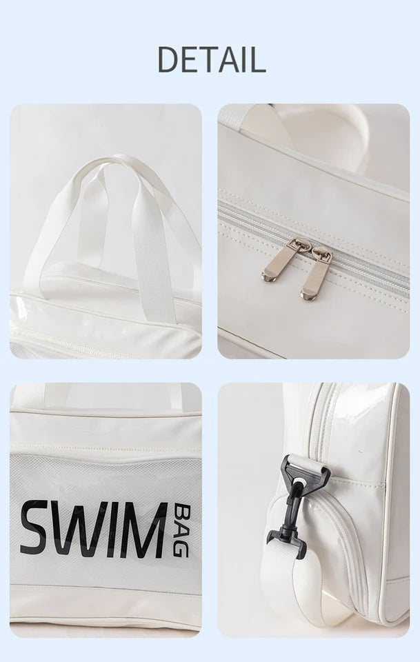 Swimming Climbing Beach Bag Shoes Pocket Outdoor Travel Trip Washing Communting Handbag Dry Wet Summer Clear Luggage Gym Bags