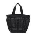 Multifunction Beach Bags Large Capacity Mesh Shower Portable for College Dorm Bathroom Tote Bag Durable with 8 Pockets Shoes Bag