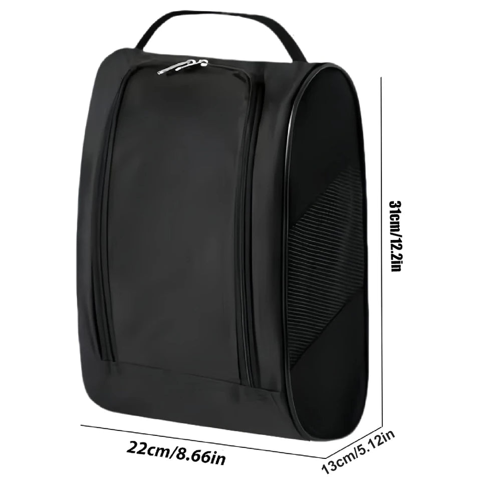 1PCS Sport Shoes Bag Golf Shoe Bag, Shoes Storage Organizer with Zipper Closuren for Outdoor, Sports, Golf, Travel, Gem