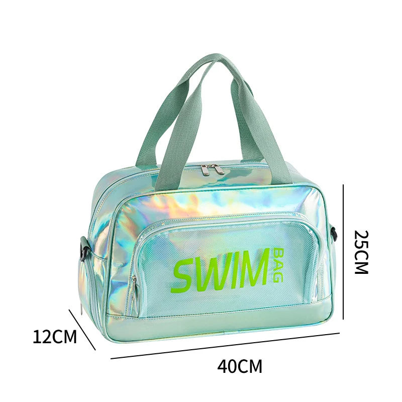 Swimming Climbing Beach Bag Shoes Pocket Outdoor Travel Trip Washing Communting Handbag Dry Wet Summer Clear Luggage Gym Bags