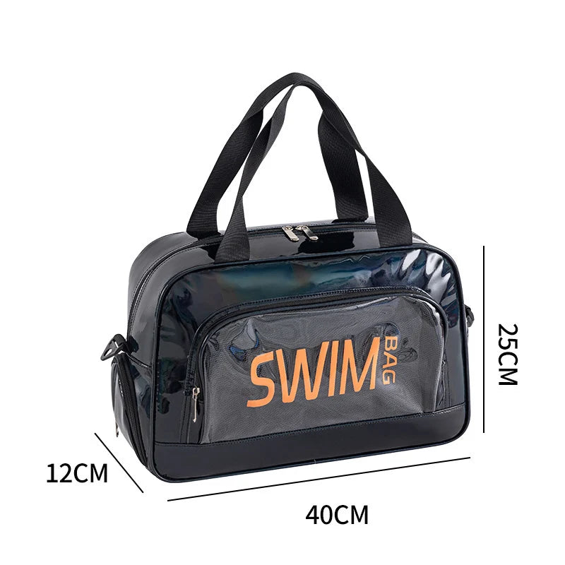 Swimming Climbing Beach Bag Shoes Pocket Outdoor Travel Trip Washing Communting Handbag Dry Wet Summer Clear Luggage Gym Bags